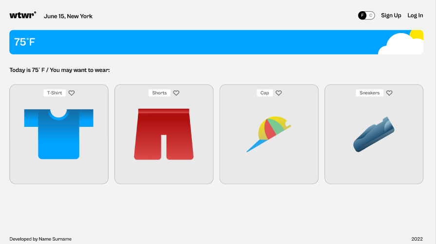What to wear Screenshot